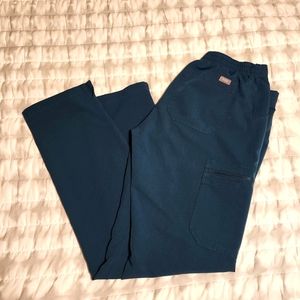 Figs Yola Skinny Caribbean Blue